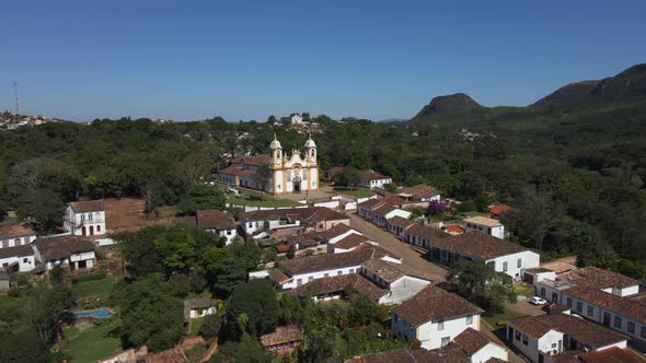 Tiradentes Town in Minas Gerais Brazil