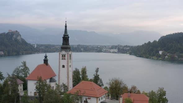 Lake bled in Slovenia