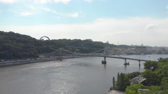 City Landscape Bridge River alt