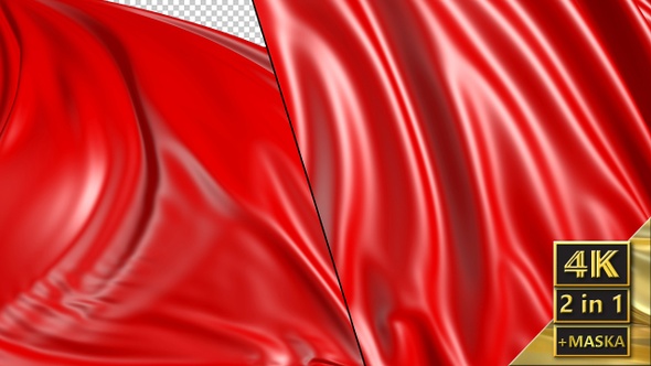 Red Cloth in Motion (Part 1)