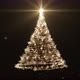Christmas Tree Animation with Lights on Black - VideoHive Item for Sale