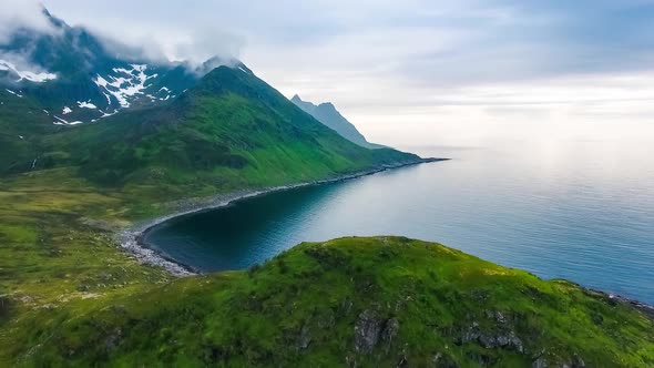 Mefjordvar, Island Senja. Beautiful Nature Norway Natural Landscape Mefjord alt