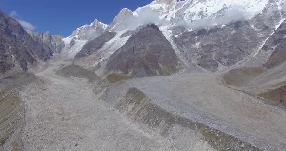 Kedarnath Dham Kedarpuri During Reconstruction Work in Uttarakhand