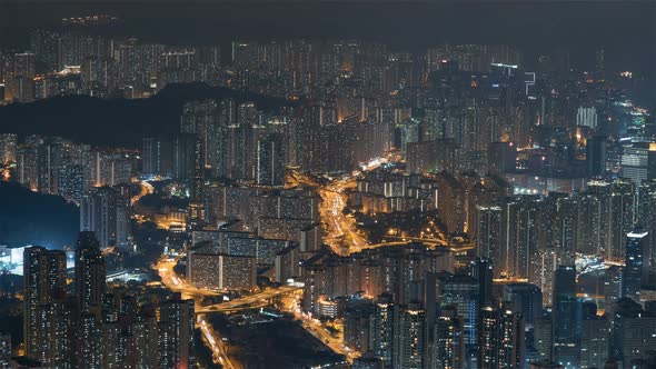 Hong Kong, China | The Buildings at night