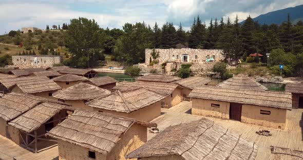 Ohrid Water Museum Aerial alt