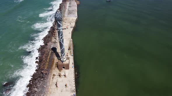 Coast city of Recife state Pernambuco. Brazilian Northeast alt