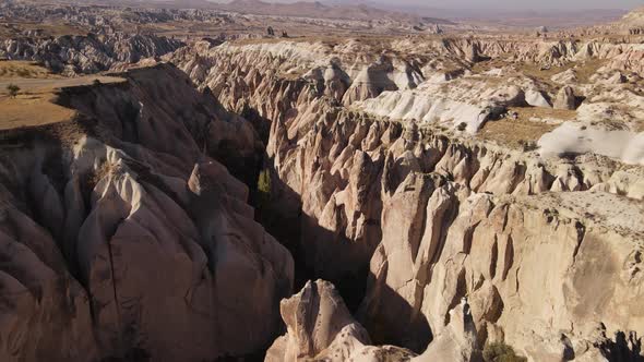 Aerial View Cappadocia Landscape alt