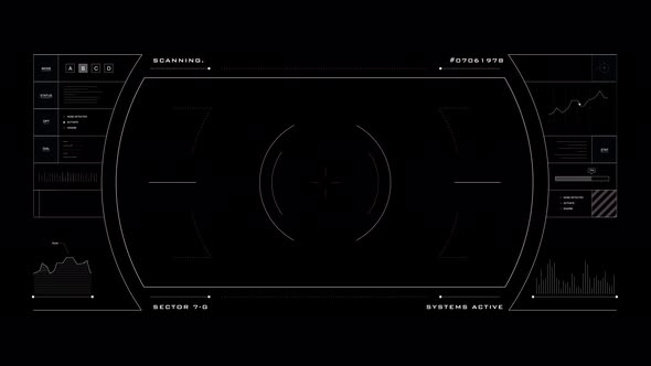 Futuristing Heads Up Display for VFX Compositing - Looped alt