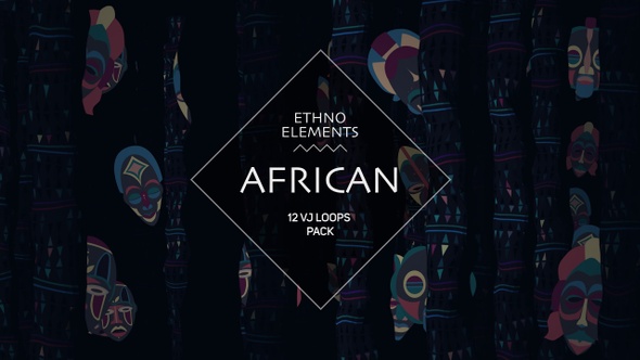 African Ethno Elements VJ Loops Pack