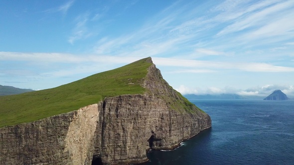 Faroe Islands, a self-governing archipelago, part of the Kingdom of Denmark alt