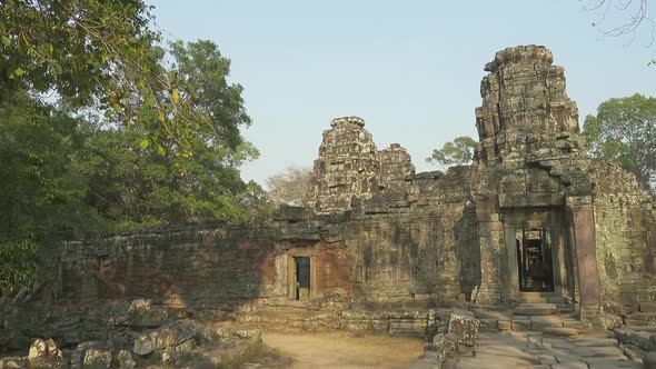 Ta Prohm Temple in Angkor Wat Cambodia alt