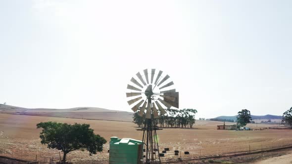 Wind Vane By the Countryside in Africa alt