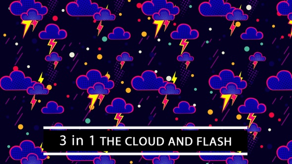 The Flash Lightning Cloud alt