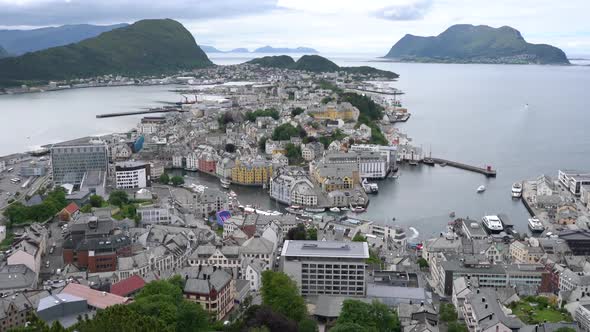 City of Alesund Norway alt