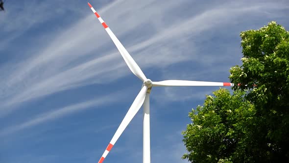 Windmill For Electric Power Production 