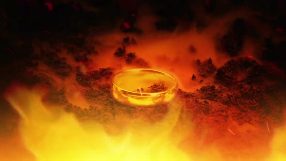 Magic Ring In Fire And Smoke alt