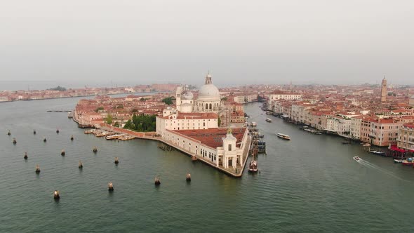 Santa Maria della Salute (Saint Mary of Health) church in Venice, Italy, Europe alt