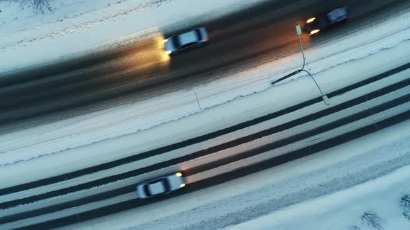 Morning Winter Road alt