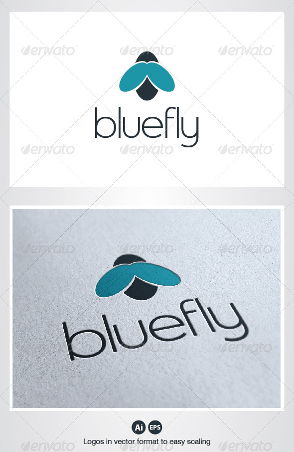 Blue Fly Logo