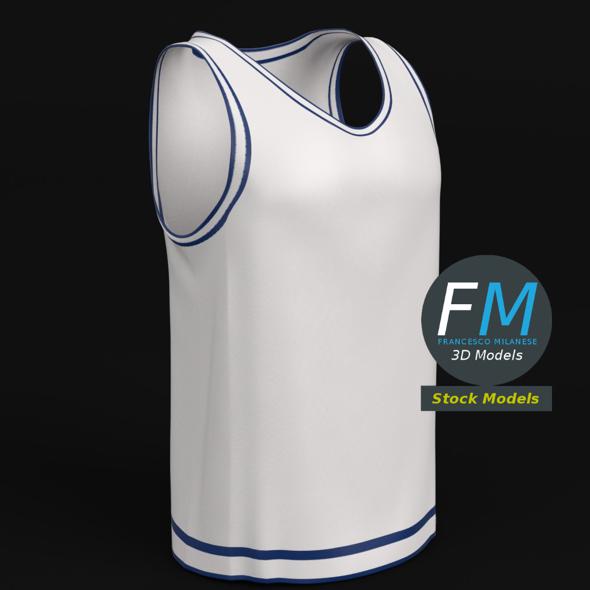 Basketball jersey mockup - 3Docean 27954554