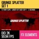 Grunge Splatter (2K Set 1) - VideoHive Item for Sale