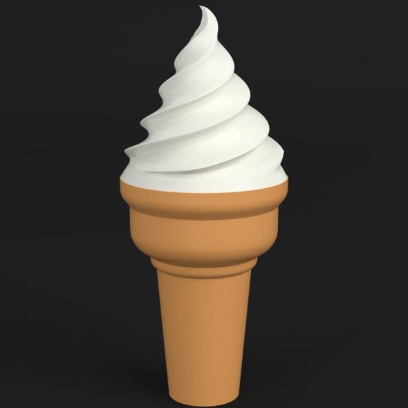 Stylized ice cream - 3Docean 27955446