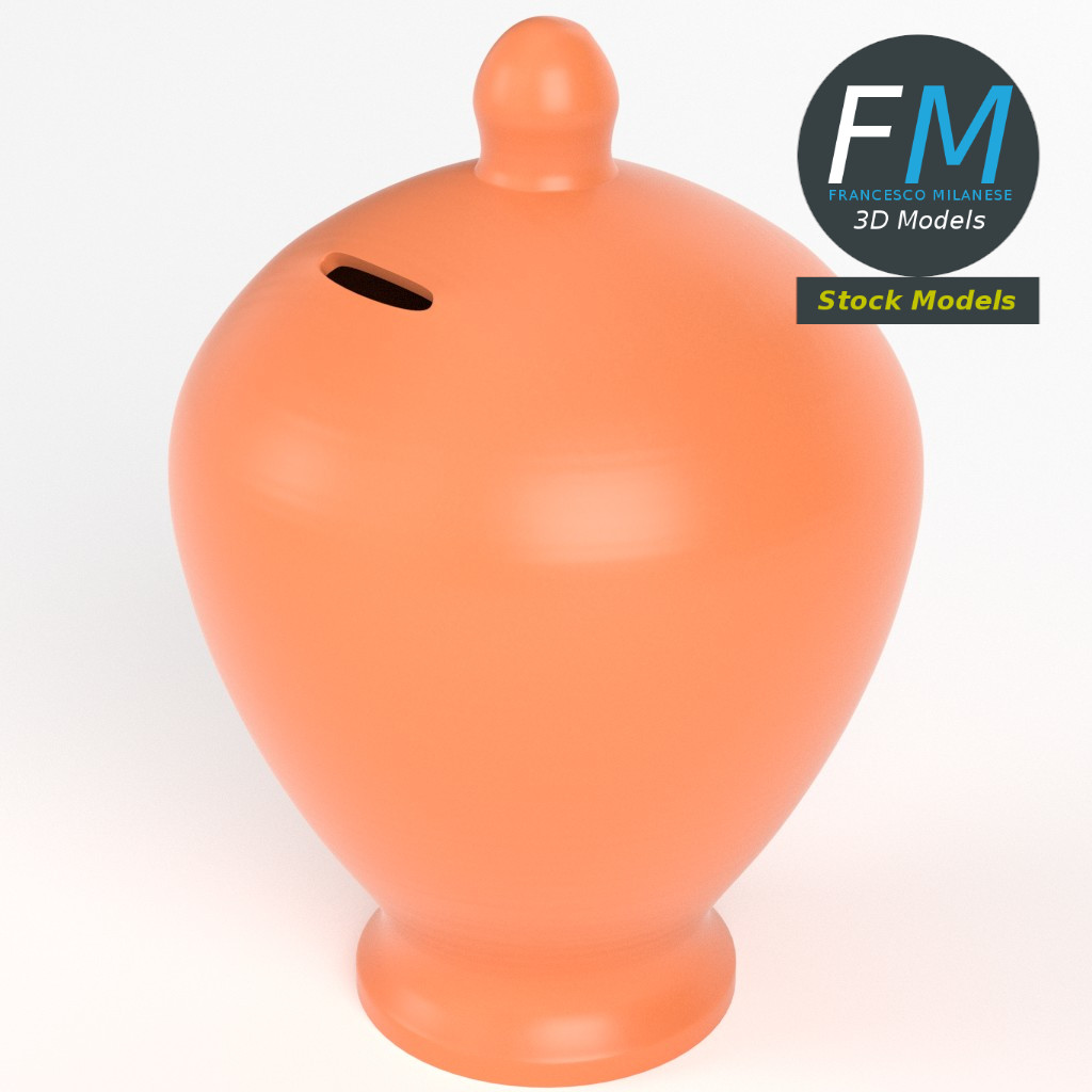 3D Piggy Bank Ceramic Kit by Creatology™