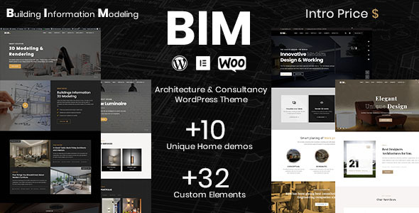 BIM - Architecture Consultancy WordPress theme