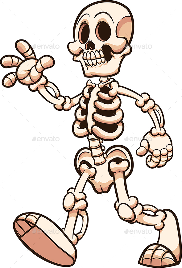 Art Skull with Pumpkin Halloween Day. Stock Illustration - Illustration of  bone, face: 58019887