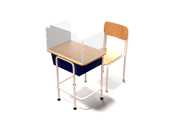 Student chair with - 3Docean 27958271