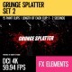 Grunge Splatter (4K Set 2) - VideoHive Item for Sale