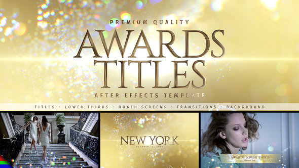 Awards Titles - VideoHive 27692383