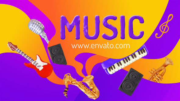 Music in Clay - VideoHive 27966022