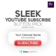 Sleek Youtube Subscribe Button Pack - VideoHive Item for Sale