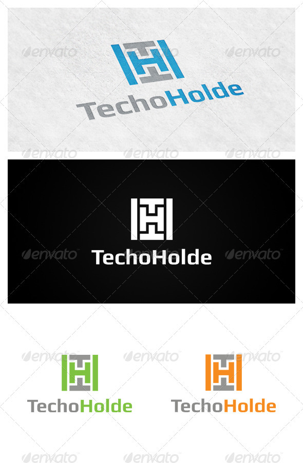 Tehnoholde - Letters Logo Templates