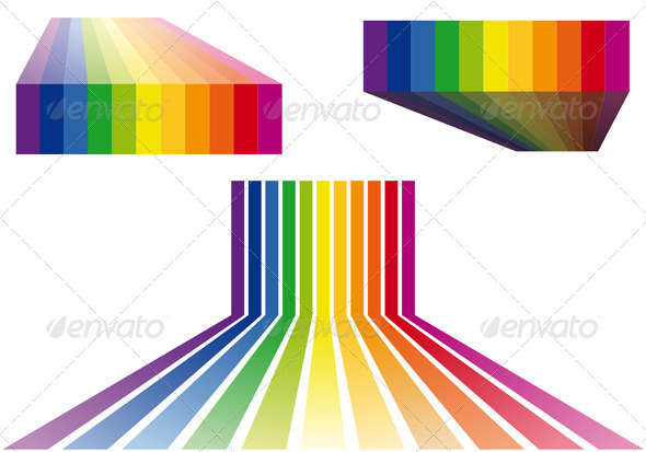 Colorful Stripes Vector 