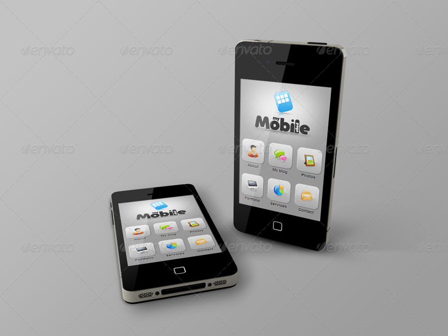 Download Smart Phone / Mobile Mock-ups V2 by CodeID | GraphicRiver