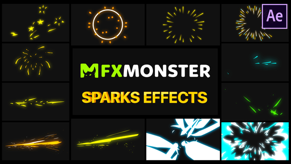Sparks Effects | After Effects