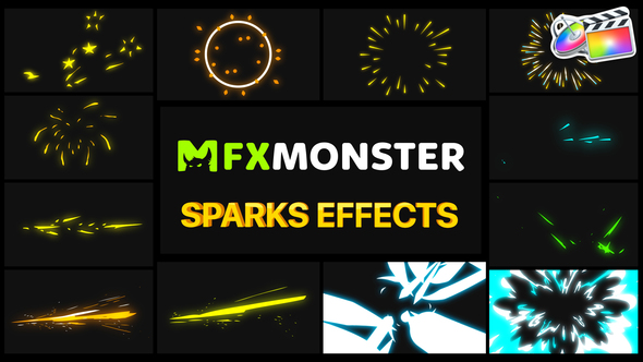 Sparks Effects | FCPX