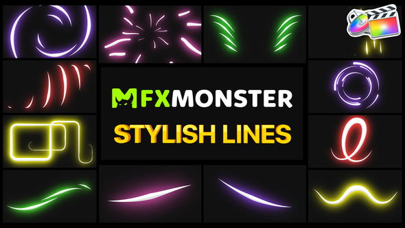 Stylish Lines | FCPX