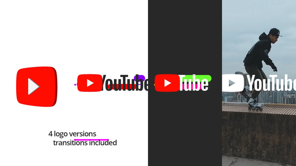Modern Youtube Logo - VideoHive 25040391