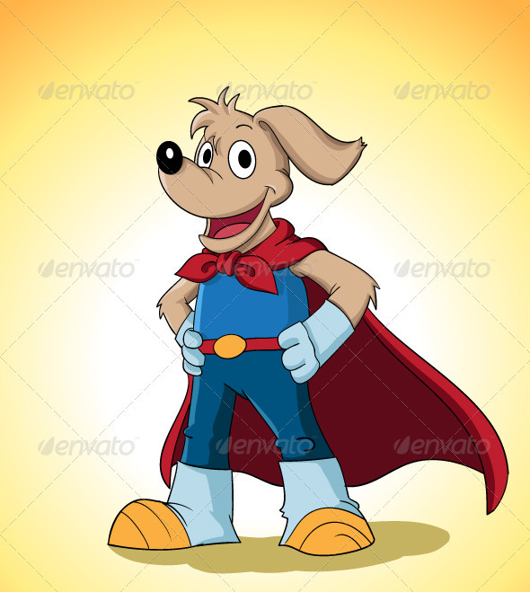 Superdog - Characters Vectors