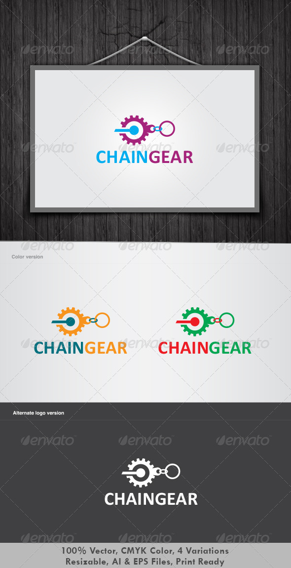 Chain Gear Logo