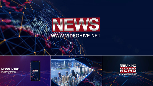 Broadcast Design-News Package - VideoHive 25223884