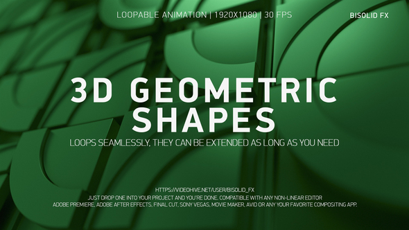 Geometric Shapes Background alt