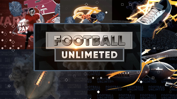 Football Unlimited Promo - VideoHive 28002483