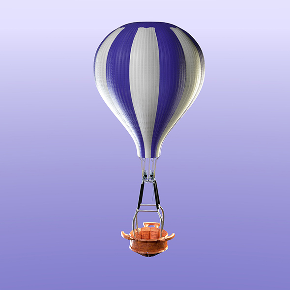 Hot air balloon - 3Docean 28006559