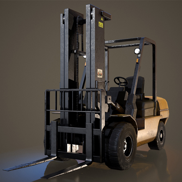 Forklift Truck - 3Docean 25176774