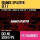 Grunge Splatter (4K Set 7) - VideoHive Item for Sale