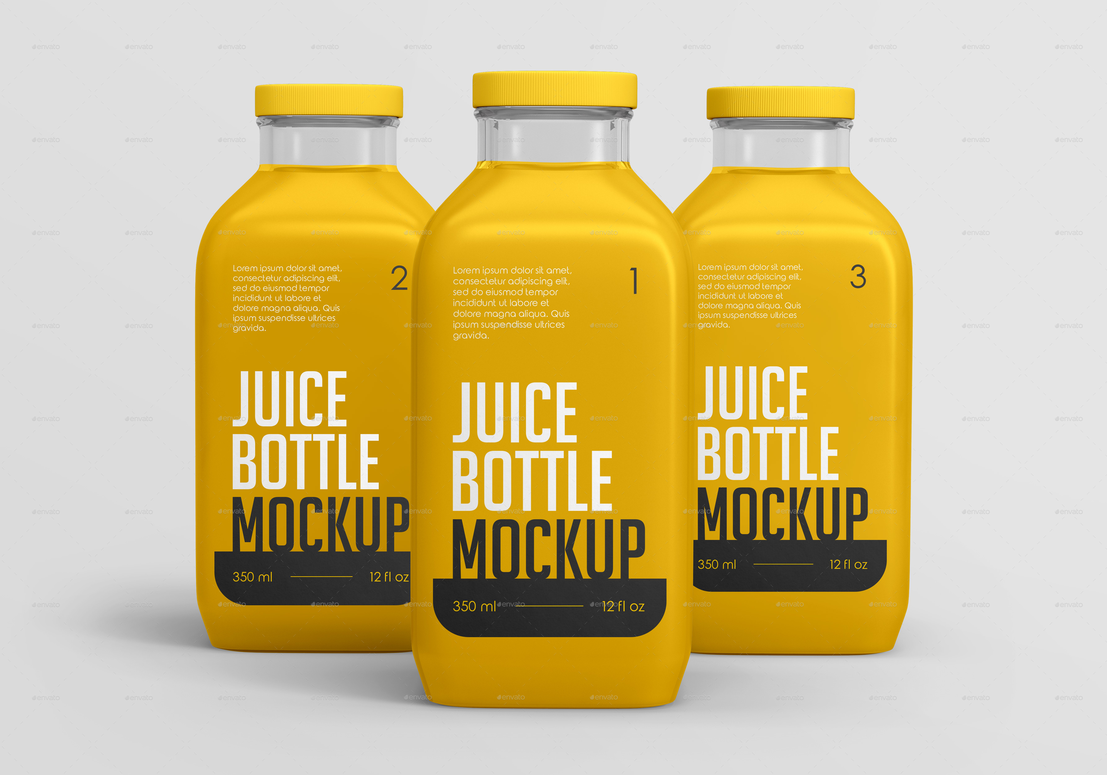 Download Juice Bottle Mockup Set By Country4k Graphicriver